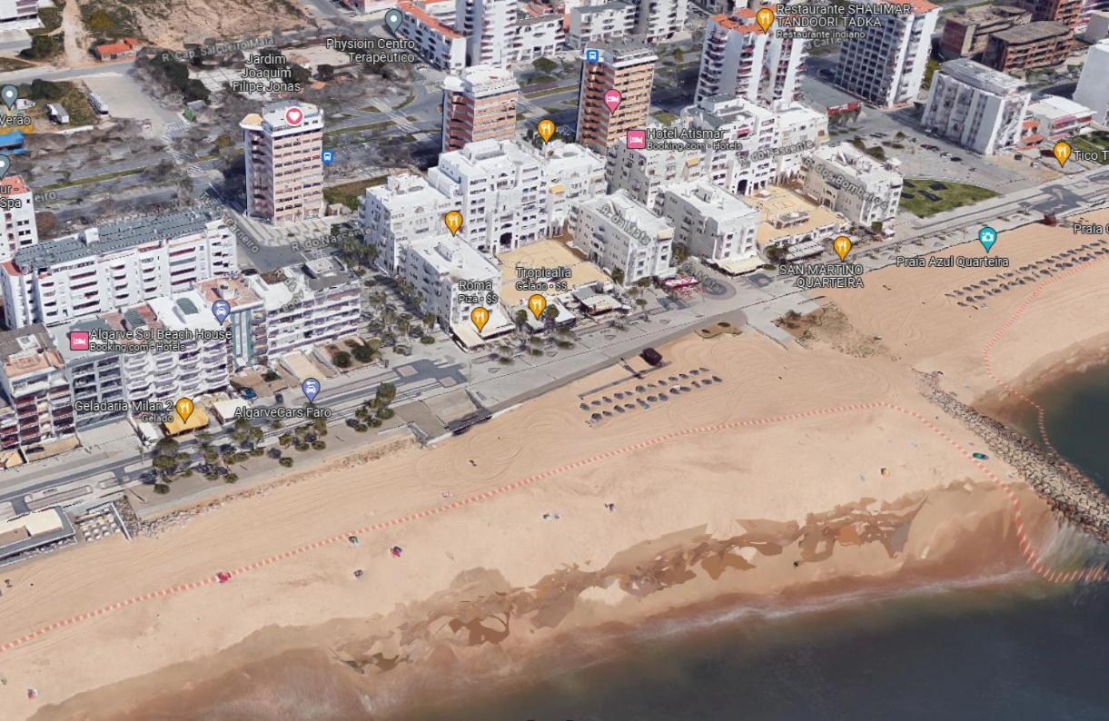 Apartmán Oceanview Side Quarteira Exteriér fotografie